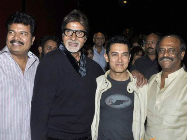 Shankar, Amitabh, Aamir And Rajini