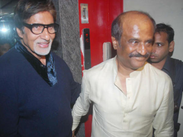 Rajinikanth With Amitabh Bachchan