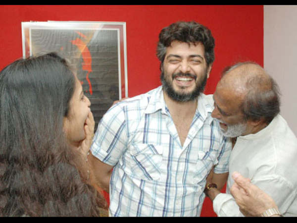 Rajini With Ajith Kumar