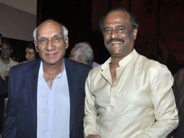 Rajinikanth With Yash Chopra
