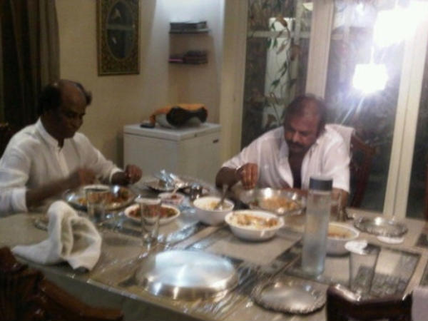 Rajini With Mohan Babu
