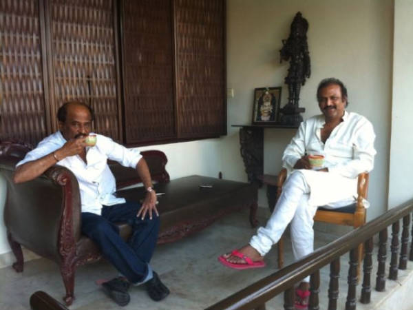 Rajini With Mohan Babu