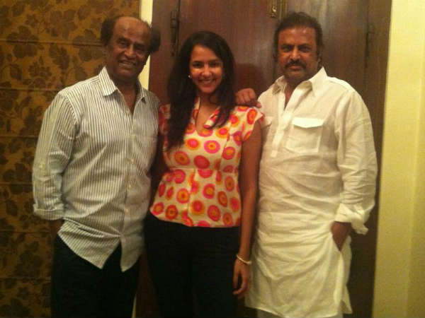 Rajini's Rare Photo With Telugu Actors