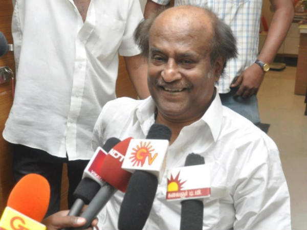 Rajinikanth Addresses Media Rajinikanth Addresses Media