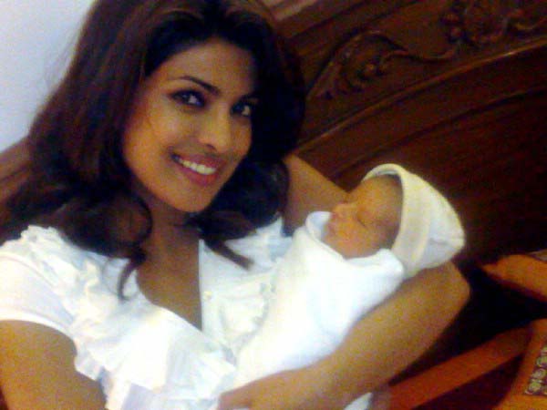 Priyanka With Newborn