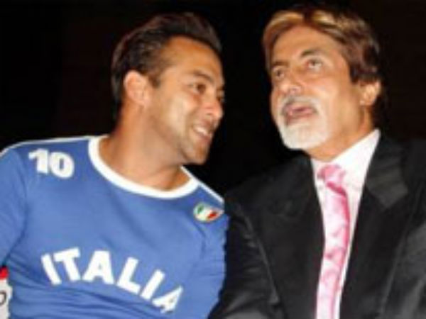 Salman with Big B