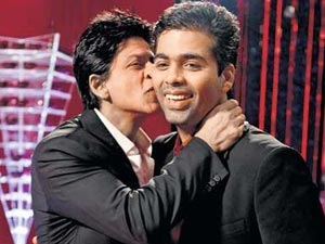SRK and Karan Johar SRK and Karan Johar