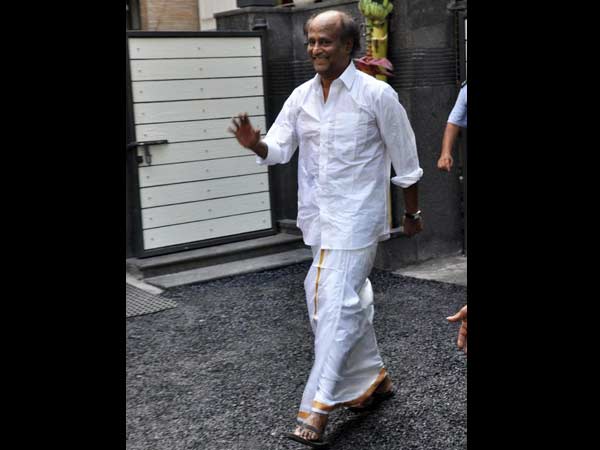 Rajinikanth's Picture Taken On His Birthday