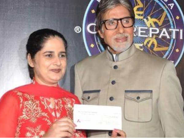 Sunmeet Kaur Sawhney With Big B