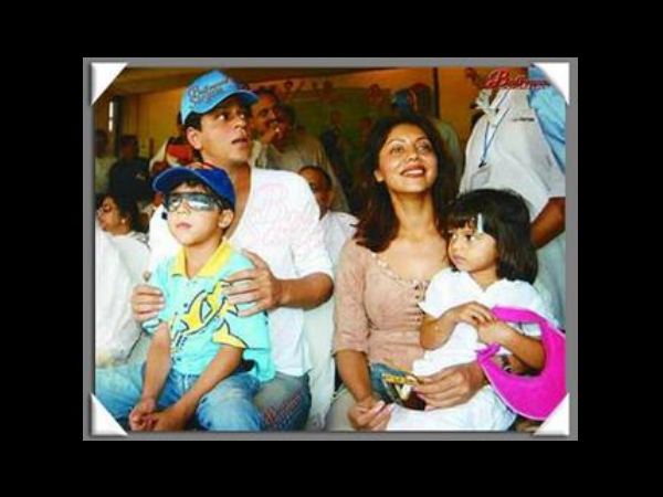 Shahrukh Khan And Family