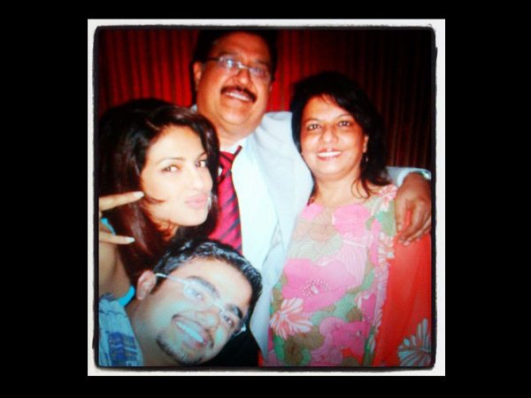 Rare Image Of Priyanka Chopra's Family