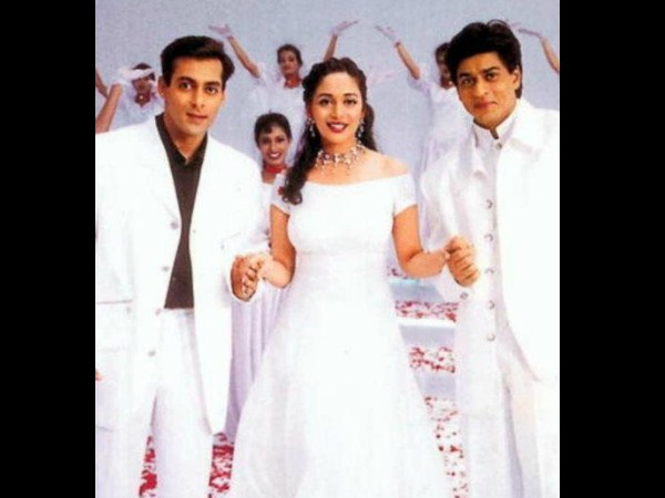 Shahrukh, Madhuri Unseen Pics