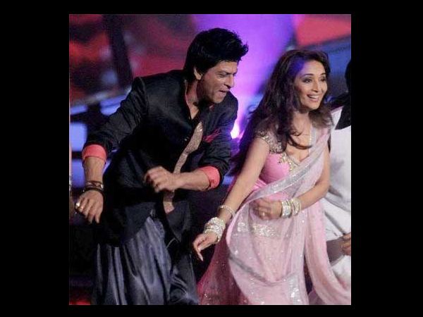 Shahrukh, Madhuri Unseen Pics