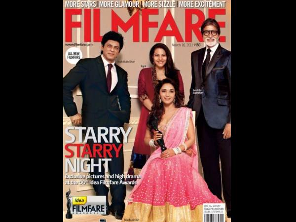 Shahrukh, Madhuri Unseen Pics