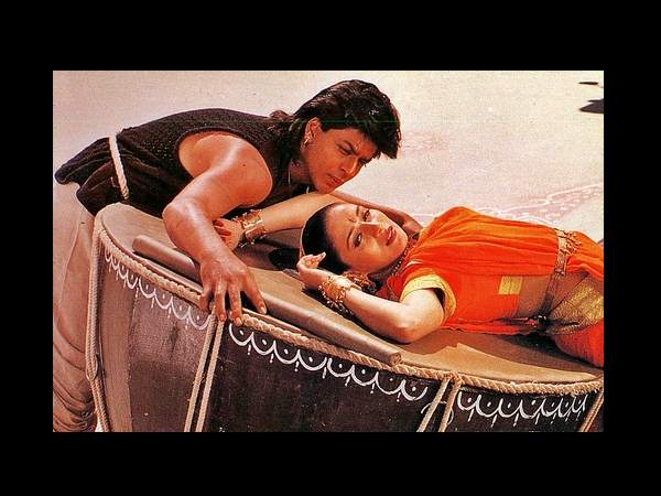 Shahrukh, Madhuri Unseen Pics