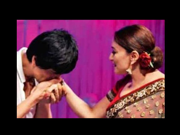 Shahrukh, Madhuri Unseen Pics