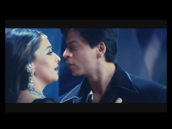 Shahrukh, Madhuri Unseen Pics