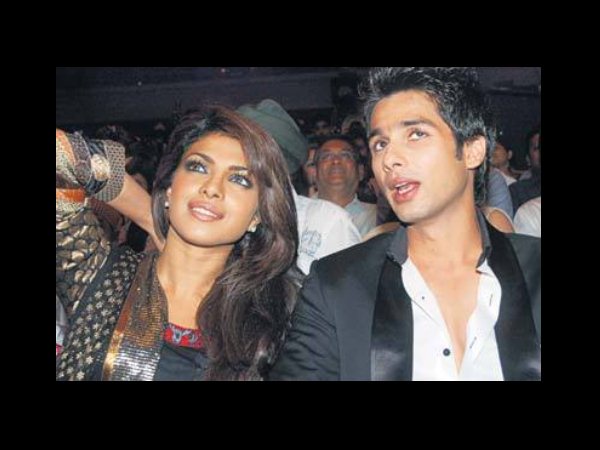 Shahid Kapoor And Priyanka Chopra