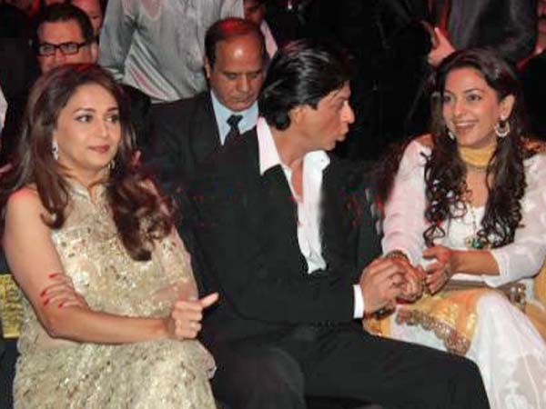 SRK With Madhuri, Juhi