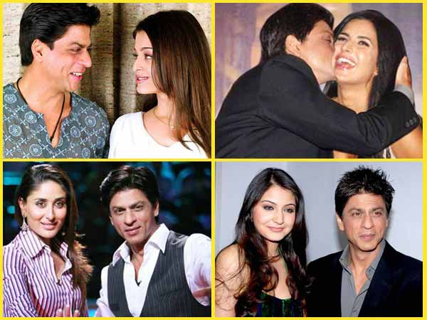 Shahrukh Khan With Bollywood divas