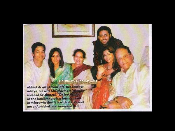 Shrima With Her In-laws