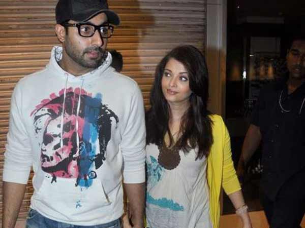 Aish-Abhishek Candid Moments Aish-Abhishek Candid Moments