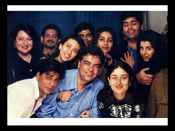 Shahrukh and Karan's group pic