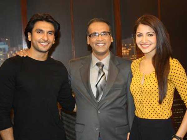 Ranveer with Anushka Ranveer with Anushka