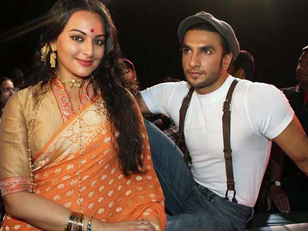 Ranveer with Sonakshi Ranveer with Sonakshi