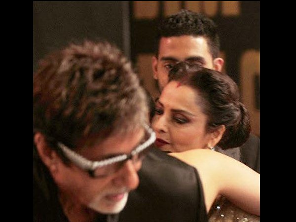 The Big B, Rekha