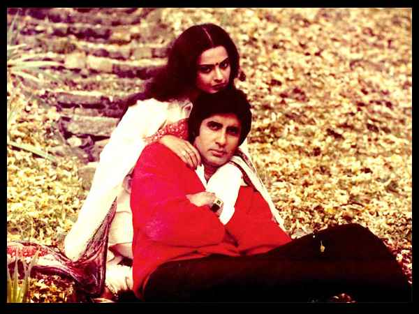 Rekha And Amitabh Bachchan