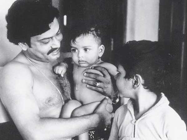 Prithviraj With Dad, Brother