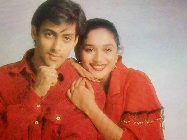 Madhuri Dixit And Salman Khan