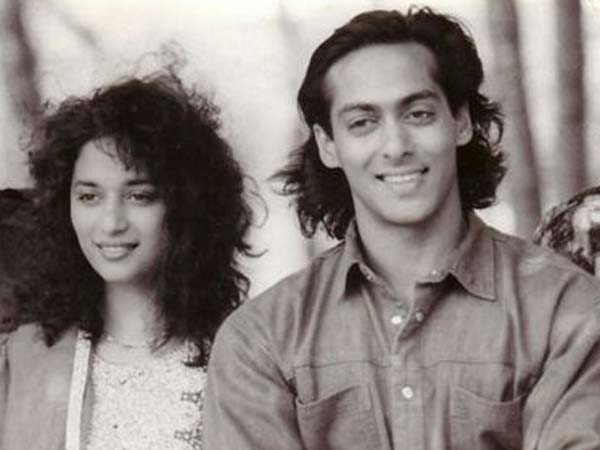 Madhuri Dixit And Salman Khan