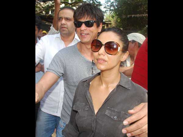 SRK-Gauri's Candid Moments