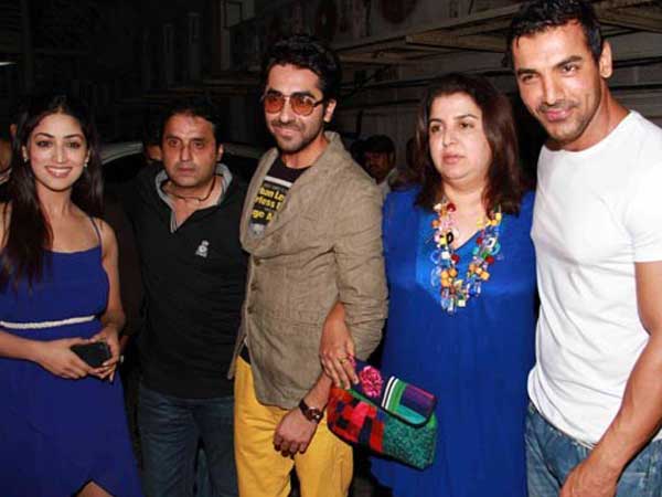 Ayushmann With Bollywood Stars