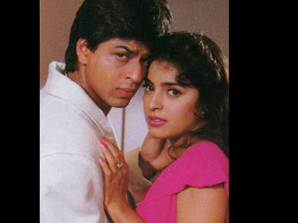 SRK-Juhi's Unseen Pics
