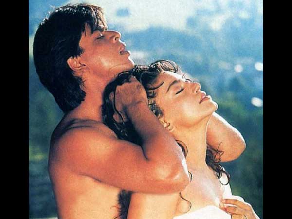 SRK-Juhi's Unseen Pics