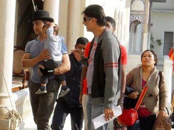 Aamir Khan With His Son