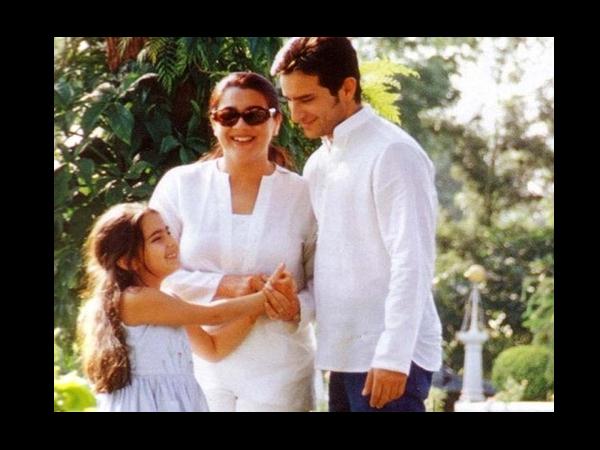 Saif Ali Khan And Amrita Singh