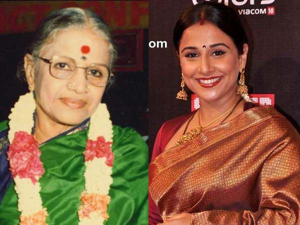 MS Subbulakshmi And Vidya Balan