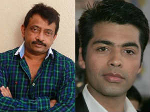 Ram Gopal Varma and Karan Johar Ram Gopal Varma and Karan Johar