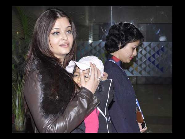 Aish With Aaradhya