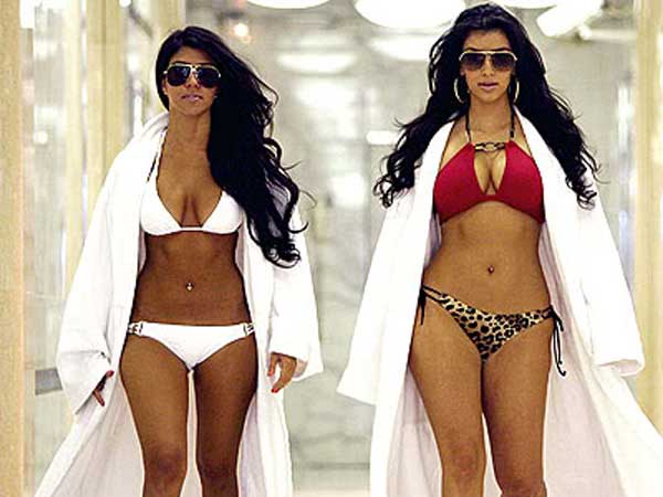 Kim Kardashian And Kourtney