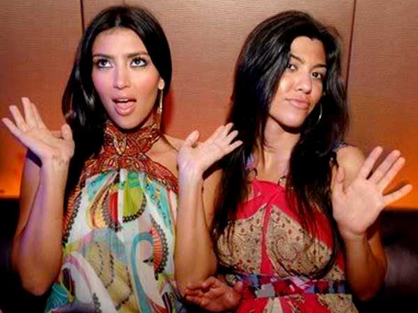 Kim Kardashian And Kourtney