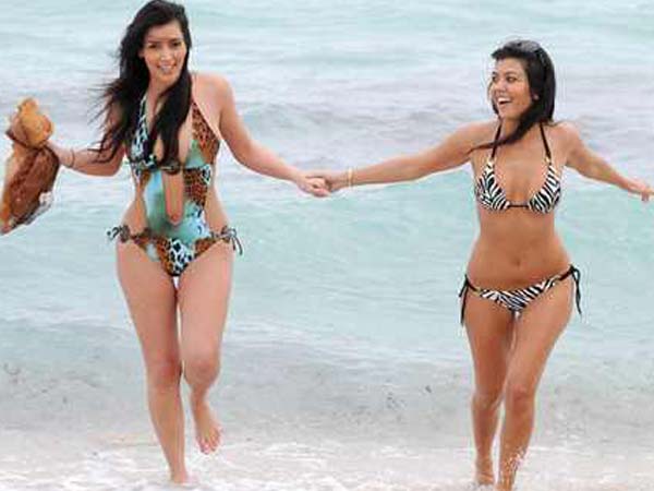 Kim Kardashian And Kourtney