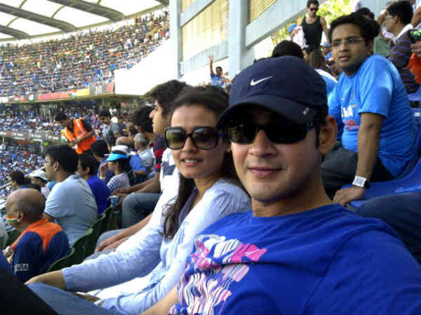Namrata with Mahesh Babu Namrata with Mahesh Babu