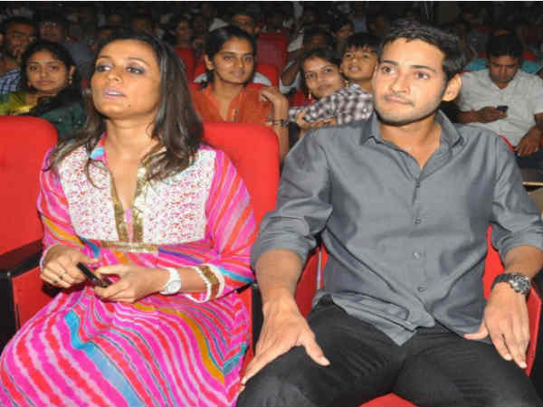 Namrata with Mahesh Babu Namrata with Mahesh Babu