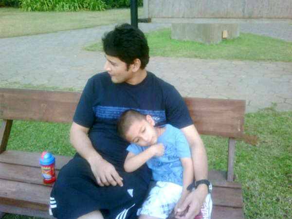 Namrata with Mahesh Babu Namrata with Mahesh Babu