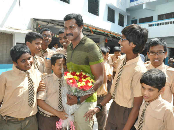 Sunil At Devnar School